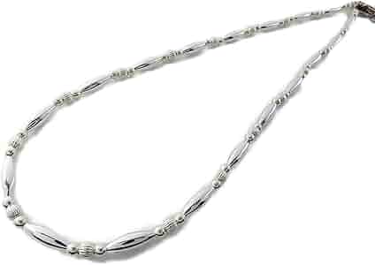 インディアンジュエリーネックレス ナバホパール シルバー925 6mm INCA ナバホパール ネックレス 4mm シルバー925 インディアン